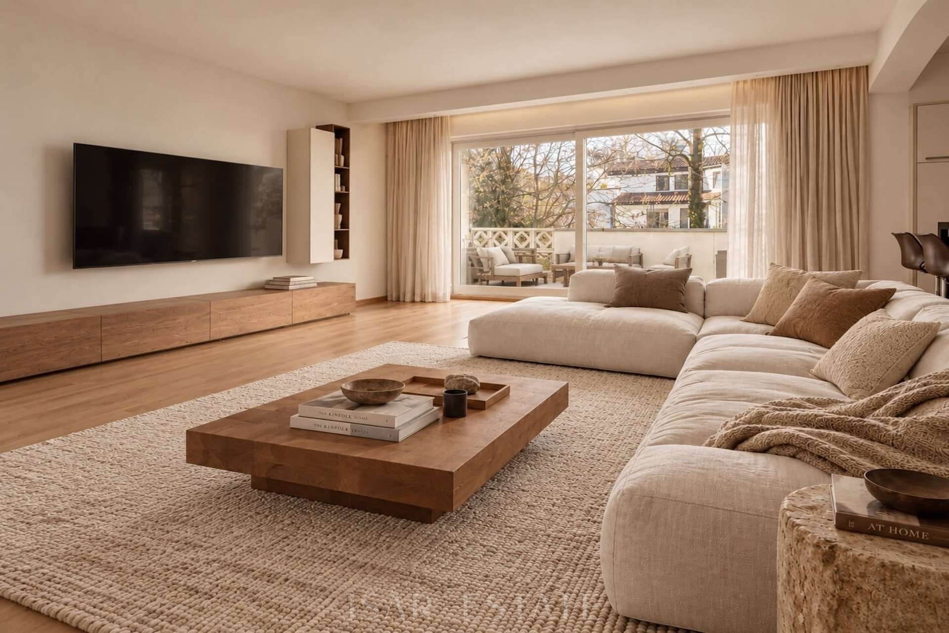 Wohnzimmer KI visualisiert 